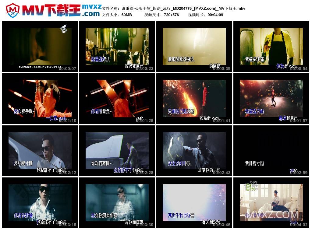 萧秉治-心狠手软_国语_流行_MD204776